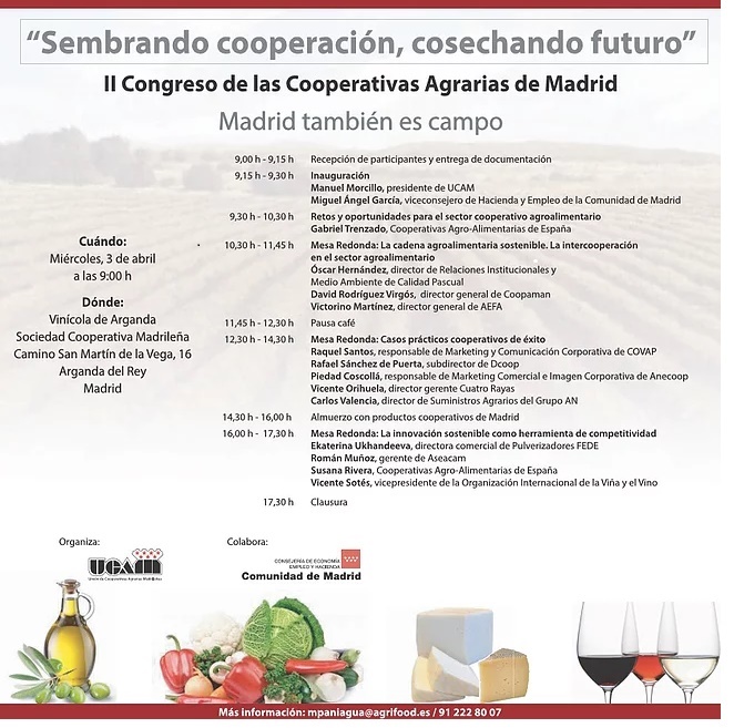 II CONGRESO DE COOPERATIVAS AGRARIAS DE MADRID